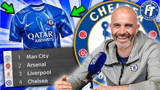 Chelsea NEW Sponsor Value  OPTA Predict Chelsea Top 4  Where CAN Maresca FINISH [upl. by Grishilde]