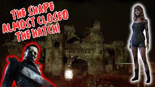 The Shape Almost Closed the Hatch  Dead By Daylight Kate VS The Shape Survivor Game [upl. by Sivia]