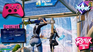 NEW BEST Controller Settings For Fortnite Chapter 2 OG Remix  AIMBOT 🎯  MECHANICS 🧩 [upl. by Daiz]