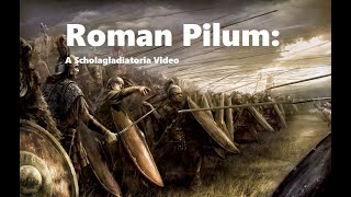 Roman Pilum  ScholaGladiatoria Mini Documentary [upl. by Silecara]