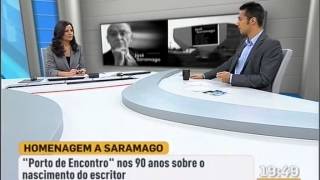 RTP destaca Porto de Encontro dedicado a Saramago [upl. by Fendig]