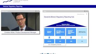 Second webinar on MiFID IIMiFIR regulatory requirements hosted by Deutsche Börse Group [upl. by Atiraj]