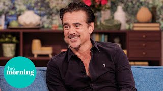 Colin Farrell on Transforming into The Penguin for Batman SpinOff  This Morning [upl. by Dnalrag678]