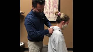 Chiropractic Fix Shoulder Blade Pinched Nerve Pain [upl. by Relyc734]