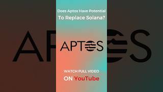 SOLANA vs APTOS  Is APTOS APT Really BETTER Then Solana amp Ethereum shorts [upl. by Gwendolin]