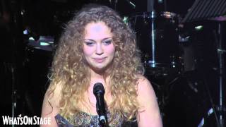 Carrie Hope Fletcher accepts her WhatsOnStage Award [upl. by Eidac]