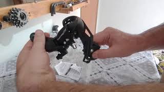 Unboxing Review cambio Shimano tourney Rd tx800 vale a pena [upl. by Toolis]