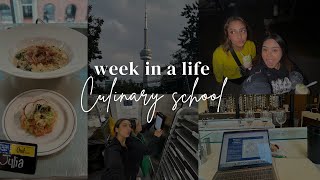 a week in a life  culinary student in Toronto [upl. by Murat824]