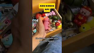 Adu korek api memecahkan balon berisi air shorts creative korekapi [upl. by Eisak]