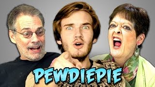 ELDERS REACT TO PEWDIEPIE [upl. by Eened]