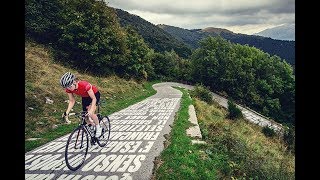 Il Muro di Sormano Climb and Descent to Lake Como [upl. by Fancie]