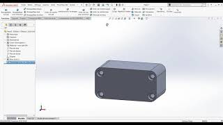 Assistance de perçage SolidWorks [upl. by Ykciv729]