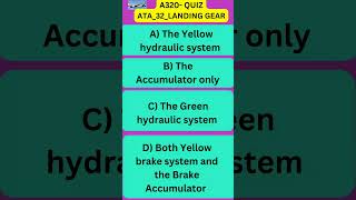 A320 ATA 32 QYUZ 57 [upl. by Wendye283]
