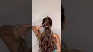 Try This Protective Ponytail Hack Tomorrow ✨🖤✨ hair hairstyle shorts longhair haircare [upl. by Briggs126]