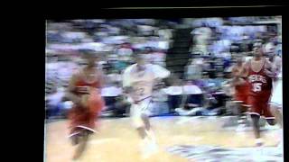 Texas Longhorns BJ Tyler 61quot Dunks ON 69quot Donyell Marshall Of UConn [upl. by Alyworth]