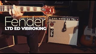 Fender VibroKing 20th Anniversary Amplifier [upl. by Gerik31]