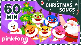 Christmas Sharks and more  Best Christmas Songs  Compilation  Pinkfong Songs for Children [upl. by Ennayr]