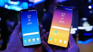 Kesan Pertama Samsung Galaxy S8 dan S8 Indonesia [upl. by Irrep]