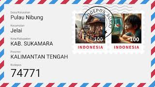 Kode Pos Kabupaten SUKAMARA Kalimantan Tengah sukamara kalteng [upl. by Zerline]