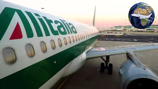 TRIP REPORT  Alitalia A320 ECONOMY  Rome  London Heathrow  World Trip 02 [upl. by Sander]