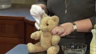 How to wash a vintage teddy bear [upl. by Osrick]