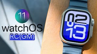 watchOS 11 RC is Out  Whats New [upl. by Bonnette]