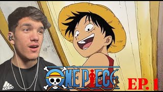 NEW GEN ANIME FAN WATCHES ONE PIECE FOR THE FIRST TIME  One Piece Episode 1 Reaction [upl. by Ylebmik]