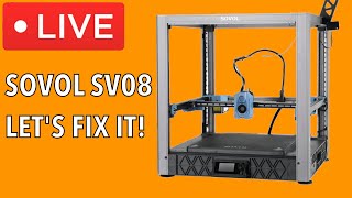 SOVOL SV08 Lets fix this printer  Your weekly dose of 3D Printing [upl. by Annayi]