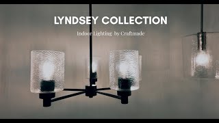 Lyndsey Lighting Collection by Craftmade [upl. by Oneill546]