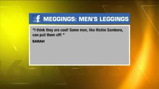 WATCH Are meggings the next big thing [upl. by Sirahc]