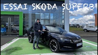 ESSAI SKODA SUPERB COMBI  La reine de la route 👑 [upl. by Attelliw]