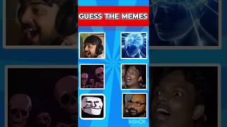 Can you Guess the Meme Song 🎵  Part 3 galaxy brain  Bhupendra Jogi shorts​ memes​ guess​ quiz​ [upl. by Htrag]