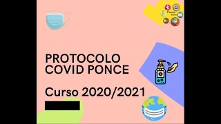 Protocolo COVID Ponce 20202021 [upl. by Araht]