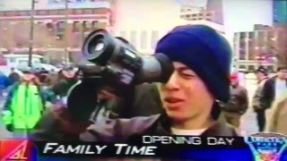 Comerica Park Opening Day 2000 Detroit Tigers News Story Lewkow Family [upl. by Sclar]