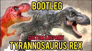 Bootleg Custom amp Repaint Trex  Jurassic Repaints [upl. by Dori621]