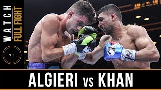 Algieri vs Khan FULL FIGHT May 29 2015  PBC on Spike [upl. by Shela]