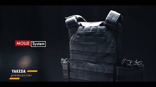 YAKEDA Tactical quick release plate carrier vest VT60263 [upl. by Odel536]