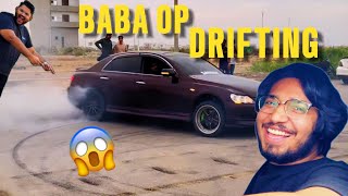 TEACHING BabaOpVlog HOW TO DRIFT UNCUT VERSION 🤣  KARACHI TRACK SCENE 🎬 [upl. by Nitsirhc]