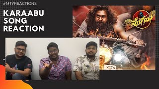 Karabuu Song Reaction  Pogaru  Action Prince Dhruva Sarja  Reactions  Moona Thottathu Yaaru [upl. by Atiekram73]