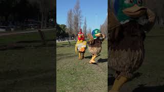 ¡A BAILAR CON LOS PERSONAS DE LA GRANJA DE ZENÓN shortsyoutube [upl. by Zile]