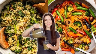 3 Easy Vegan Meals I Eat Every Week  What I Eat in a Day [upl. by Jaime]