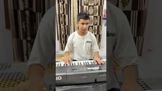 Hindi song piano instrumental shorts talentofblind keyboard player viral [upl. by Wernick]