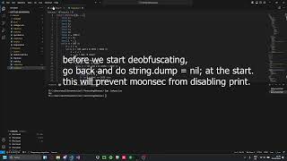 How to deobfuscate Moonsec V3 with all Options LOADK GETGLOBAL CALL [upl. by Ajan]