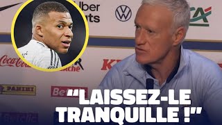 DESCHAMPS  MBAPPÉ SE REPOSE  LAISSEZ LE TRANQUILLE [upl. by Adnorehs]