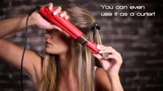 How To Use Our Hair Straighteners Golden Curl [upl. by Cheyne88]