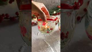 Eine einfach Deko und Geschenkidee mit den GLÜCK Gläsern 🥰 diy weihnachtsgeschenk christmas [upl. by Pegg]