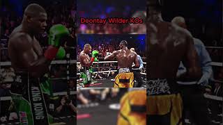 Deontay Wilder Knockouts shorts boxing [upl. by Eudoxia]