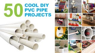 50 Cool DIY Projects and Ideas Using PVC Pipes [upl. by Ylenats]