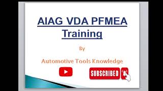 AIAG VDA PFMEA Training in Hindi [upl. by Galanti]