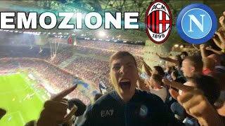 EMOZIONE MILAN 12 NAPOLI LIVE REACTION NAPOLETANI A SAN SIRO [upl. by Novy]